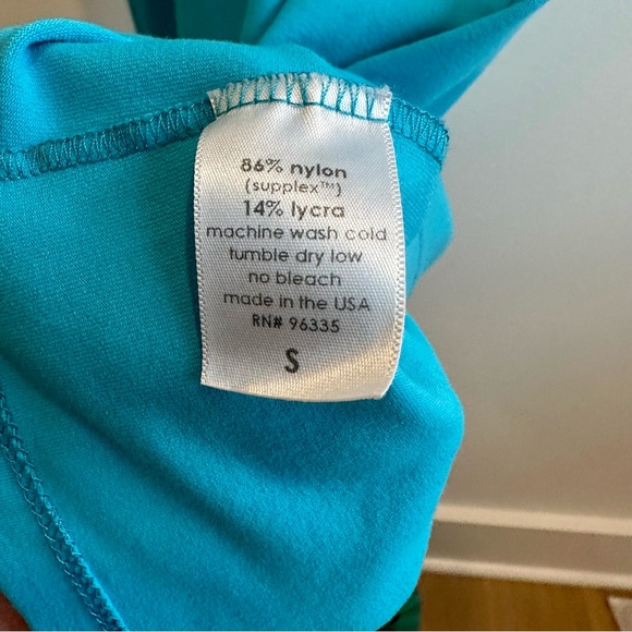 ❌ Susana Monaco Gwen Ruffle Top Dress - Surf - Picture 6 of 7